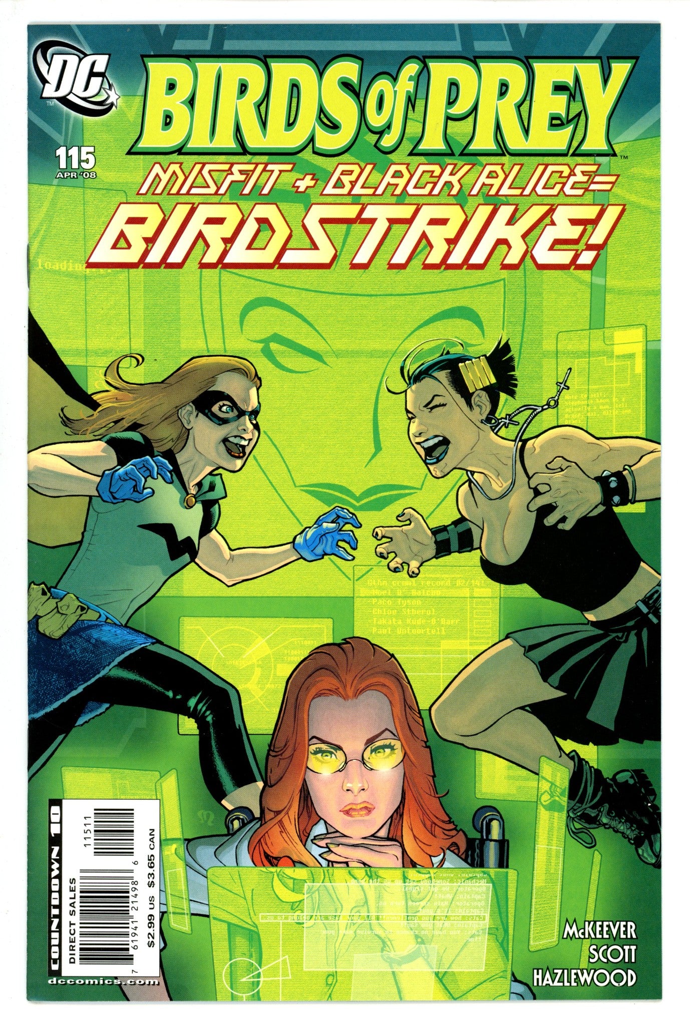 Birds of Prey Vol 1 115 (2008)