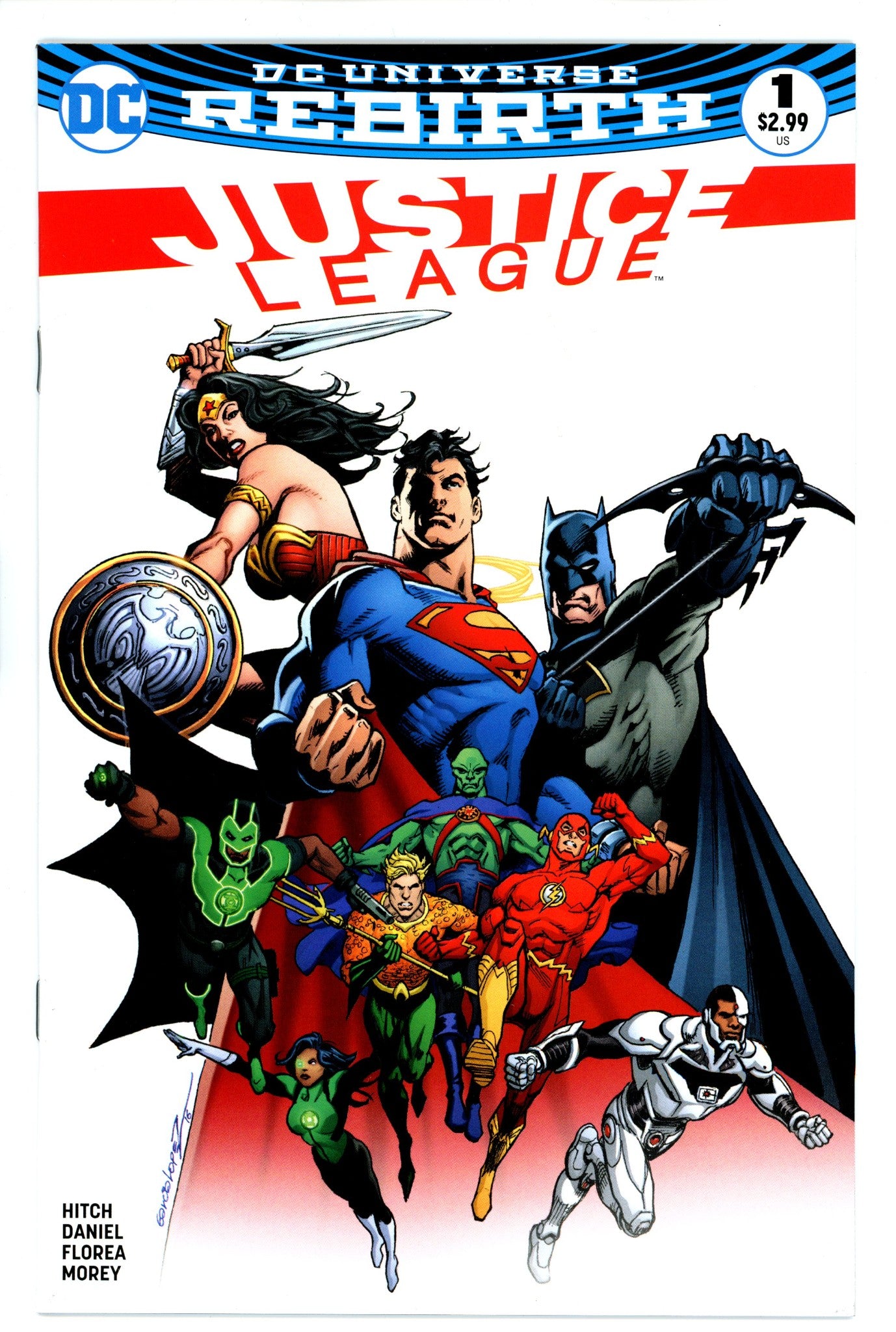 Justice League Vol 2 1 Variant