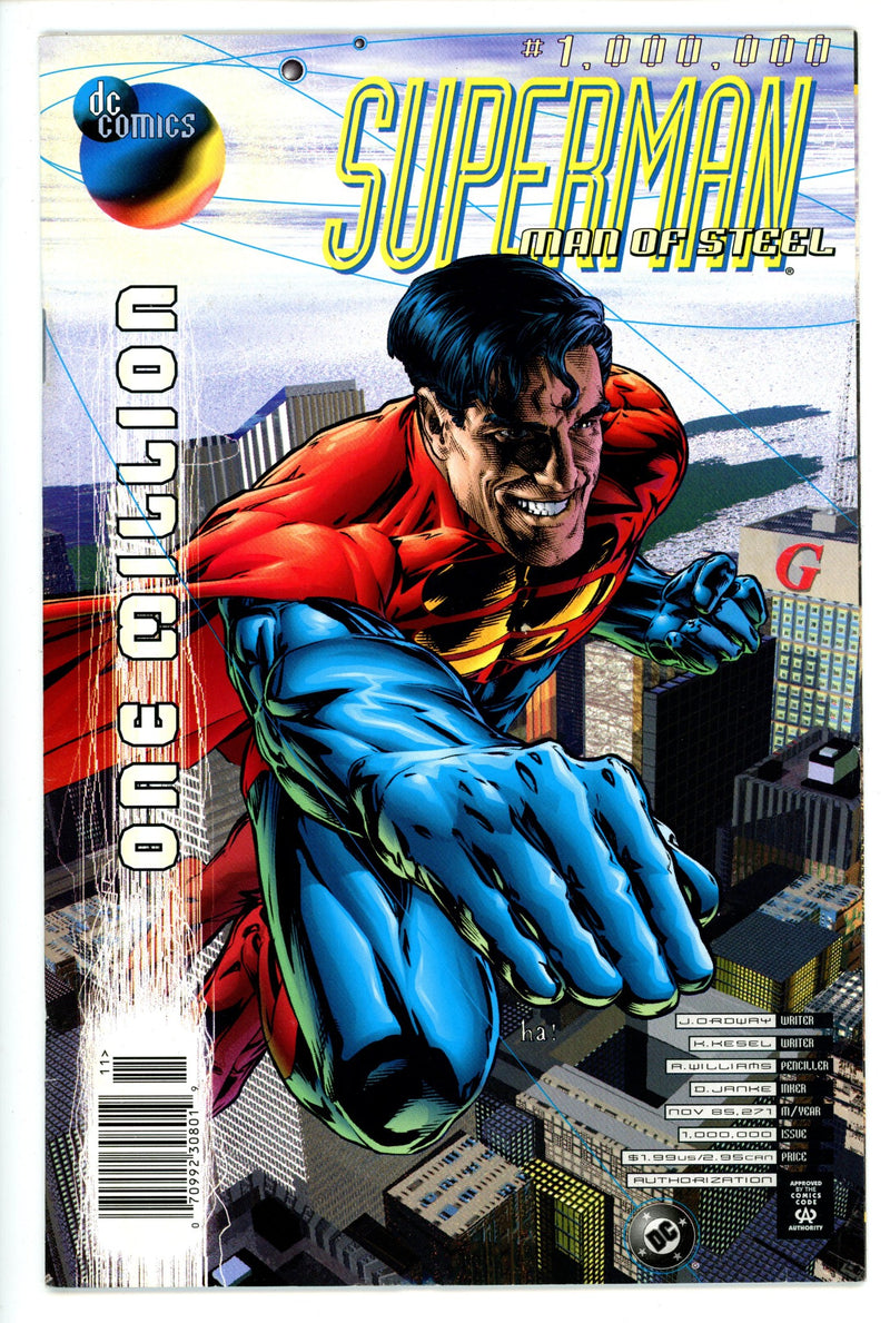 Superman: The Man of Steel 1000000 Newsstand VF