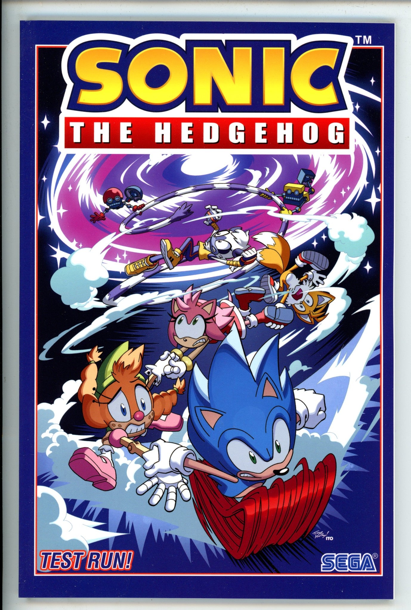 Sonic the Hedgehog Vol 10 Test Run TPB