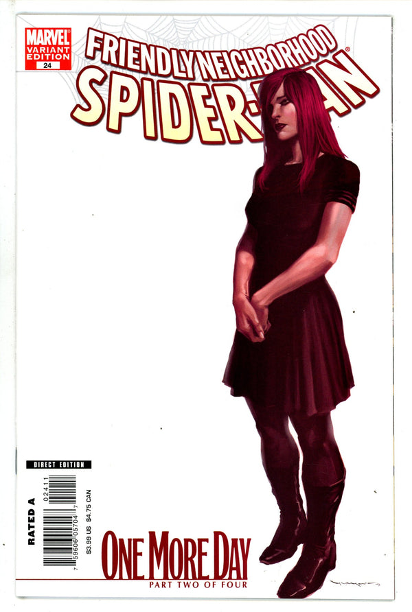 Friendly Neighborhood Spider-Man Vol 1 24 Djurdjevic Variant (2007)