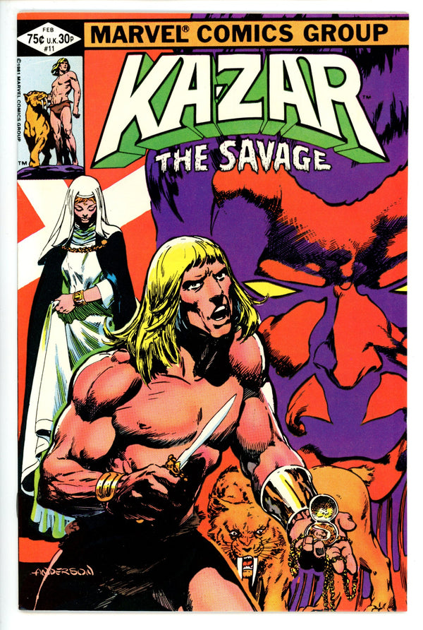 Ka-Zar the Savage Vol 3 11 VF/NM