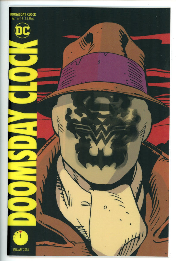 Doomsday Clock 1 Lenticular Variant