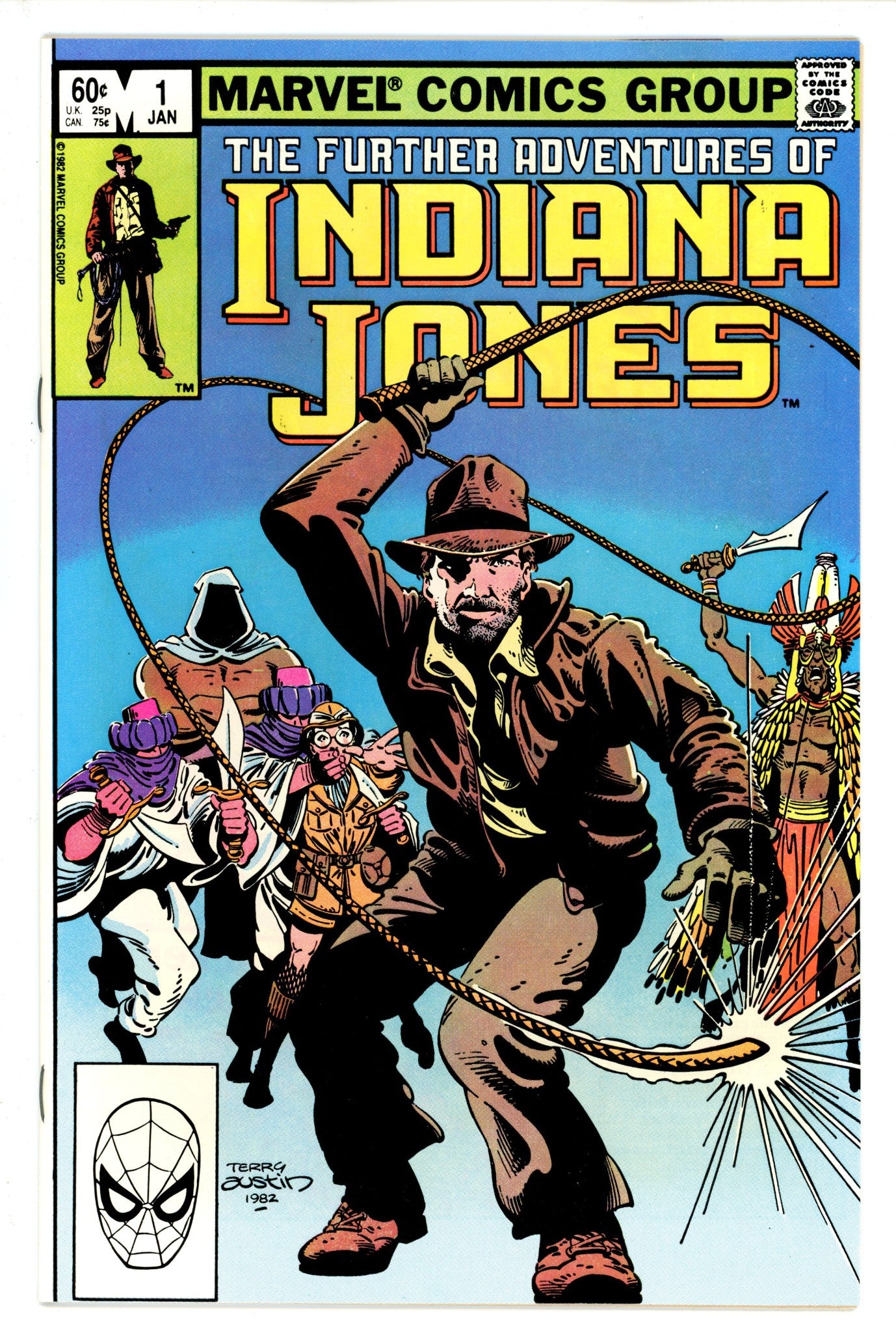 The Further Adventures of Indiana Jones 1 VF+ (1982)
