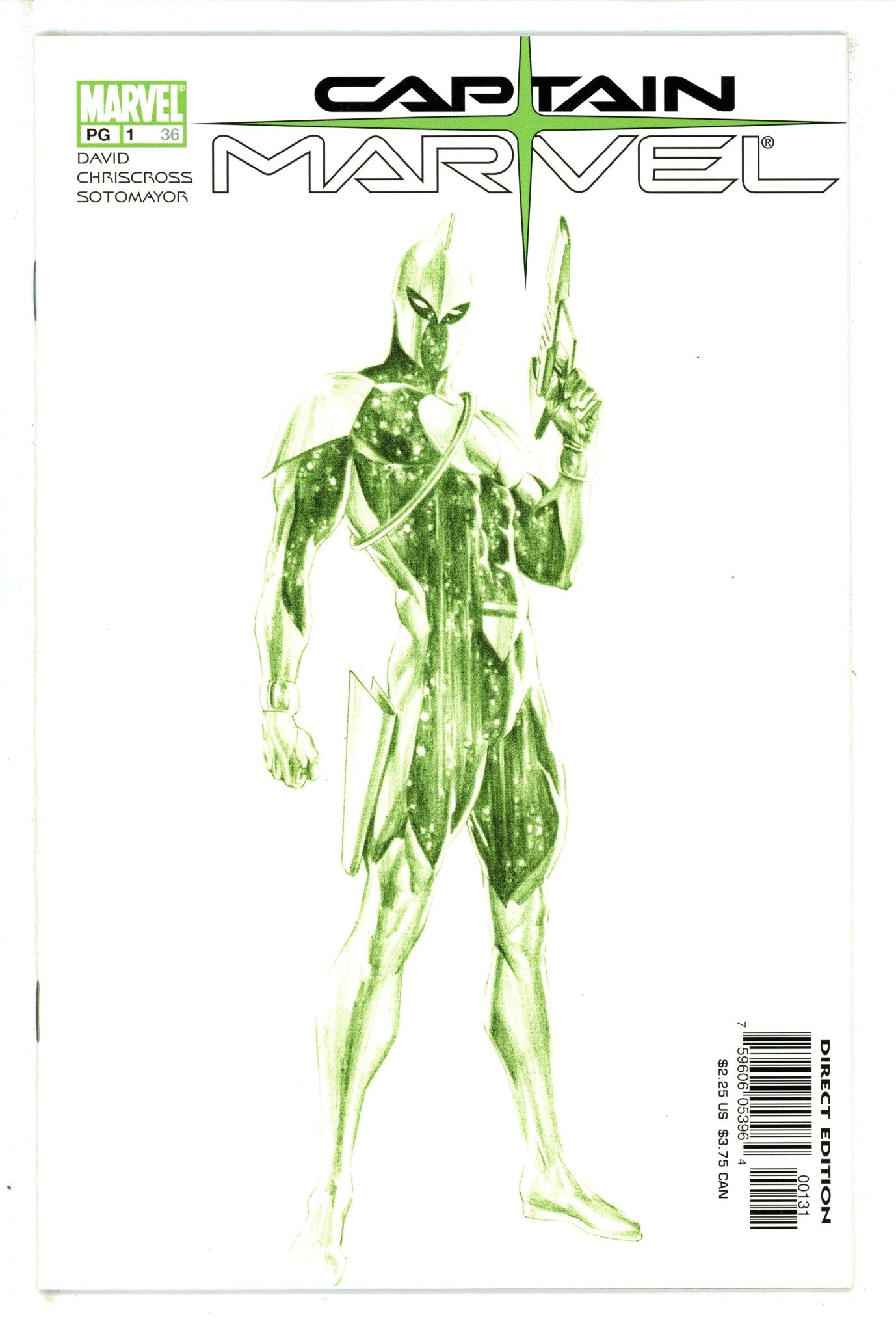 Captain Marvel Vol 6 1 Ross Variant (2002)