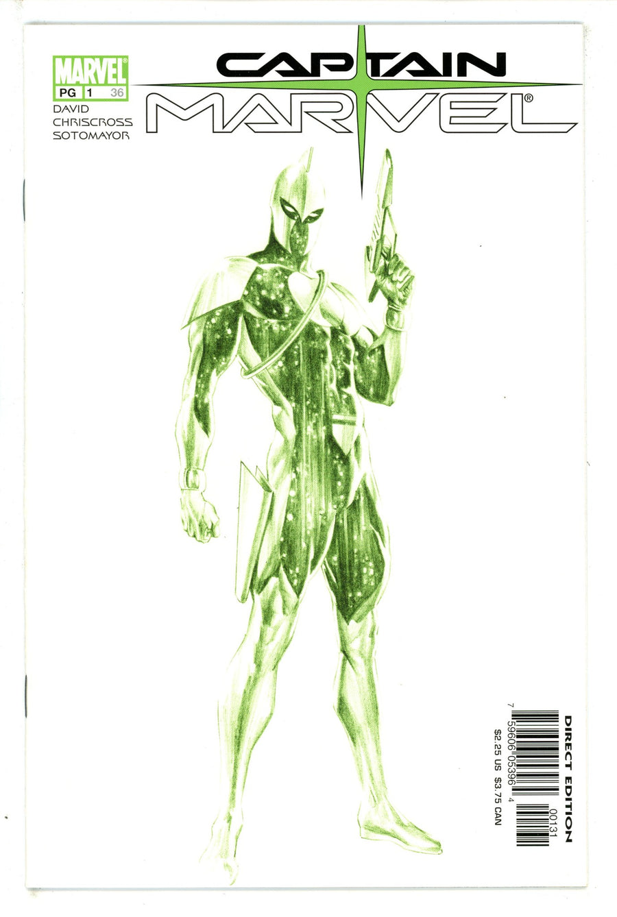 Captain Marvel Vol 6 1 Ross Variant (2002)
