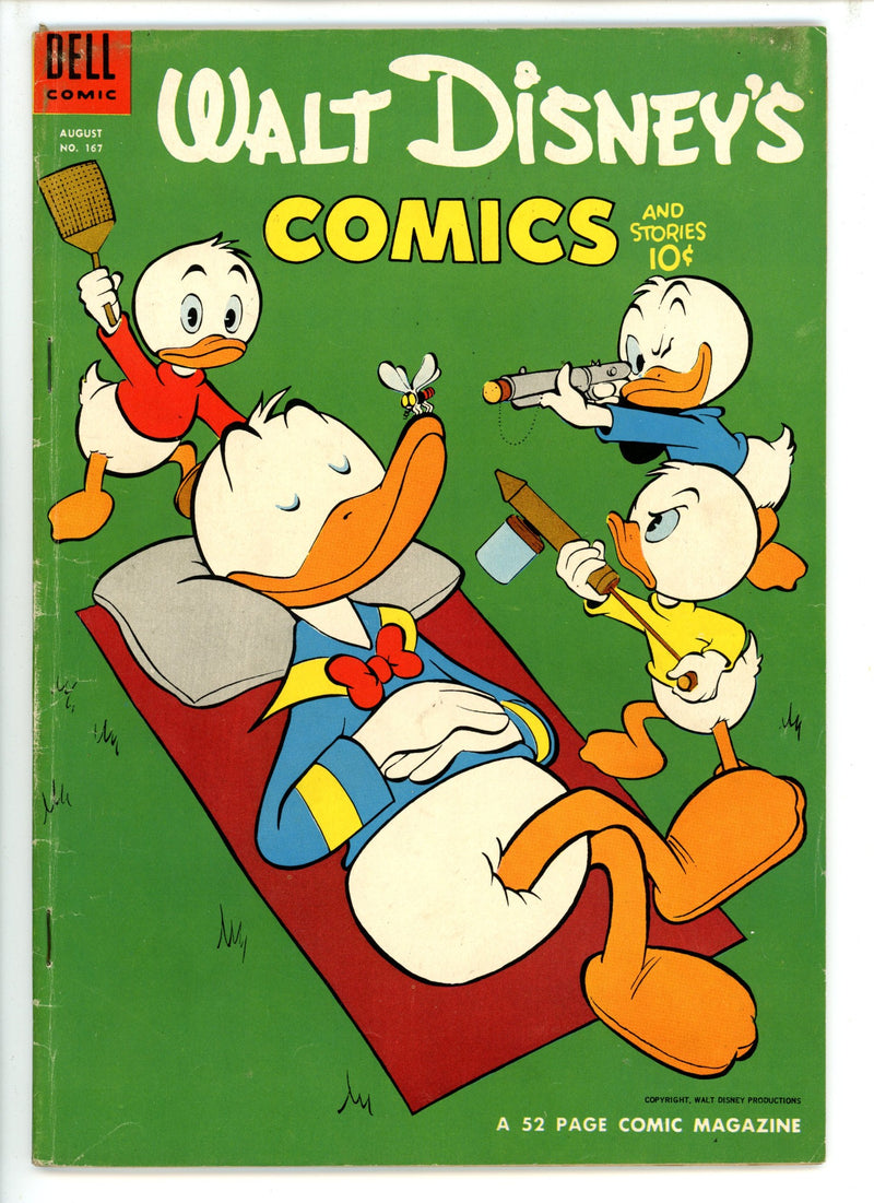 Walt Disney's Comics and Stories Vol 14 11 (167) VG/FN (1954)