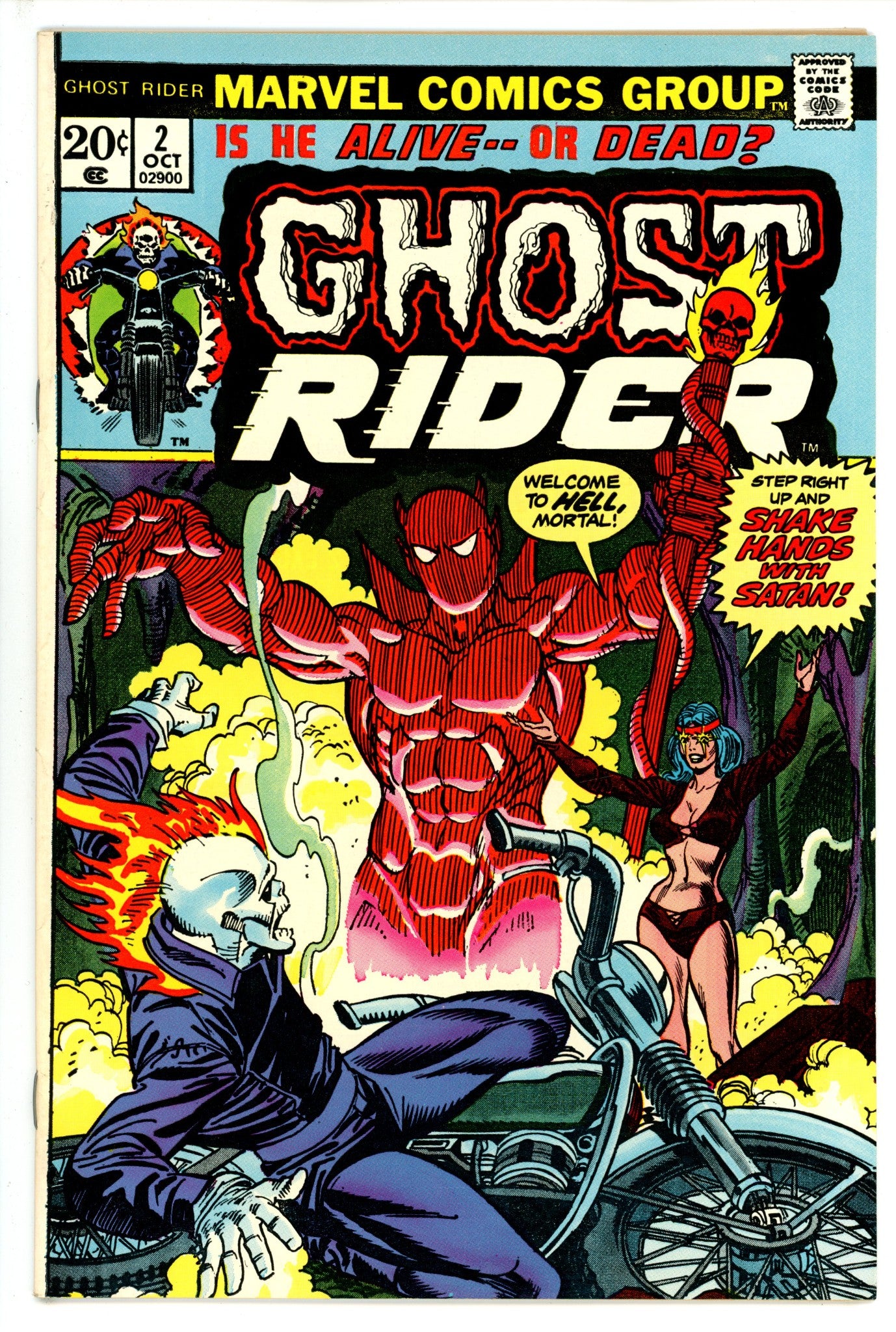Ghost Rider Vol 1 2 VF/NM (1973)