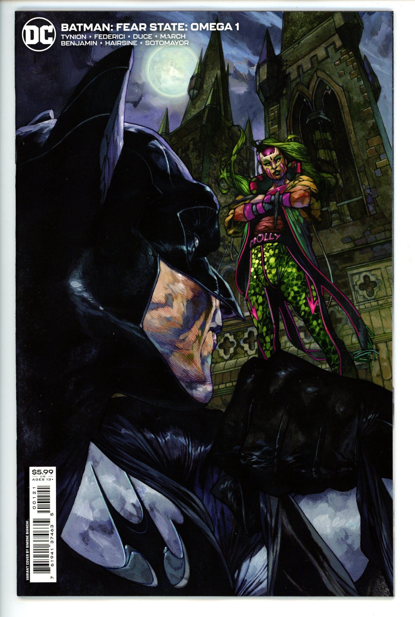 Batman Fear State Omega 1 Bianchi Variant (2021)