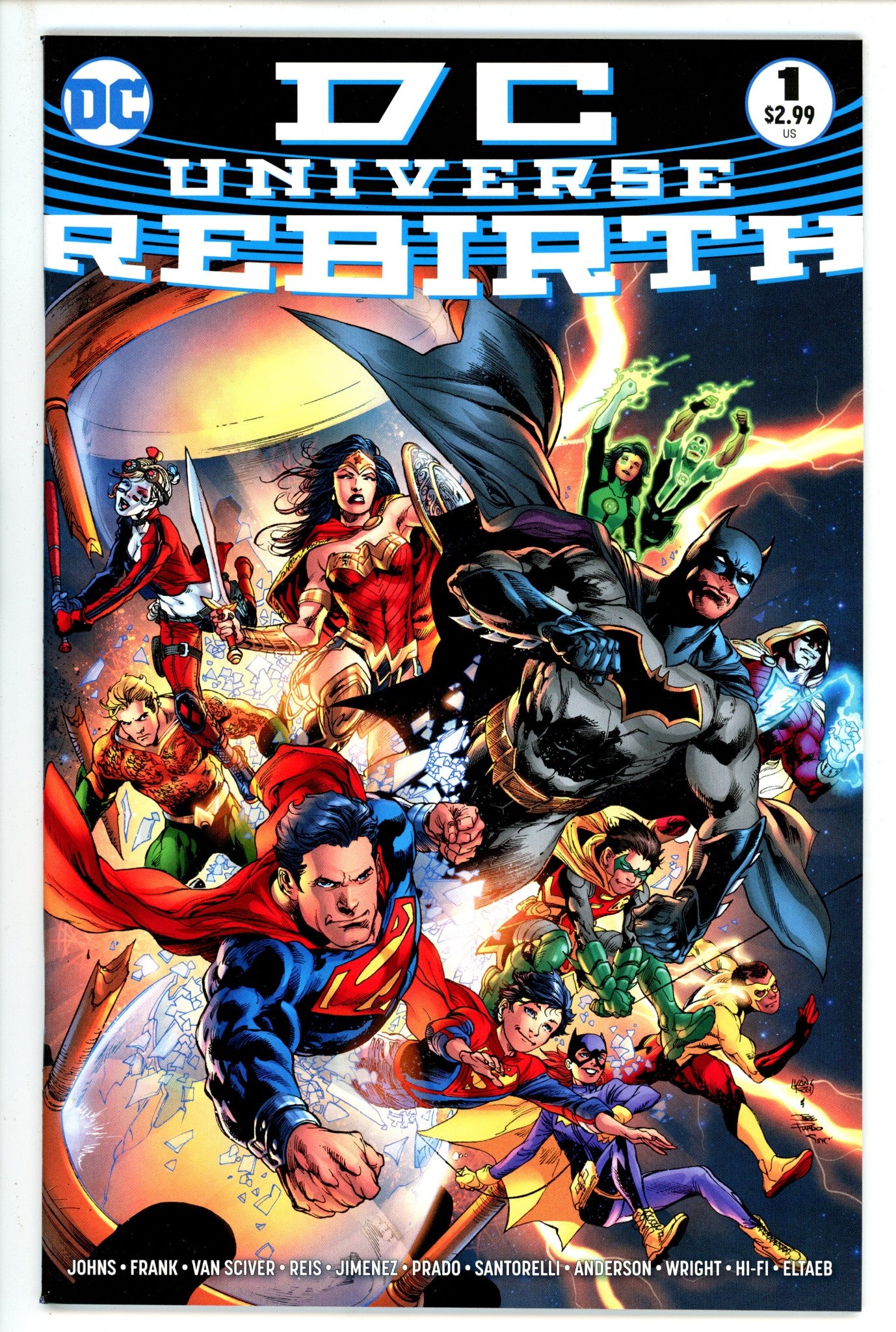 DC Universe: Rebirth 1 Reis Variant