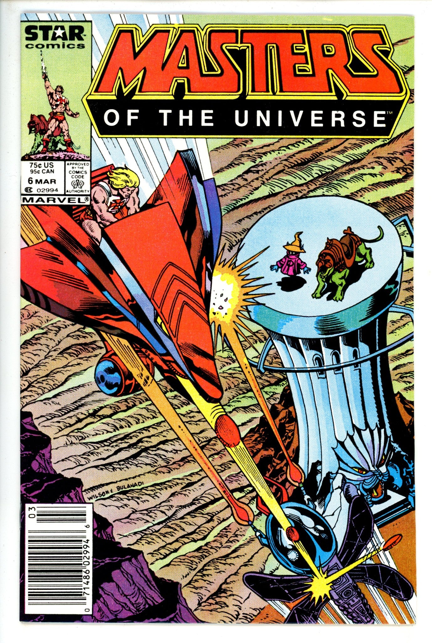 Masters of the Universe 6 Newsstand NM