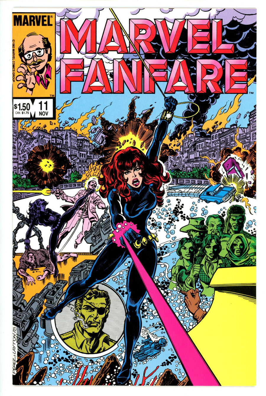 Marvel Fanfare Vol 1 11 NM-