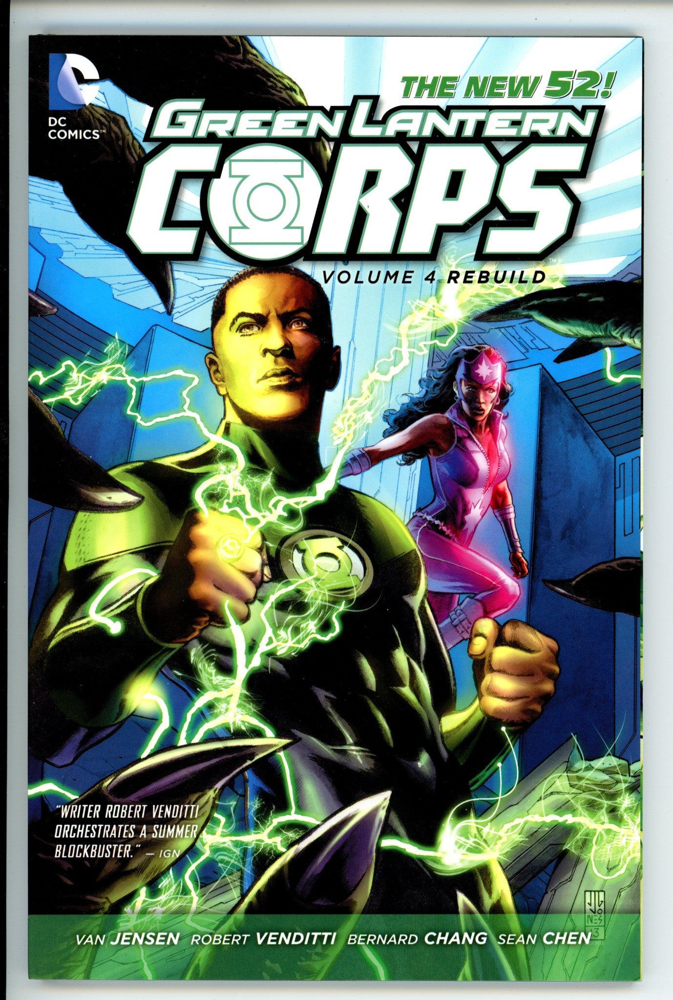 Green Lantern Corps Vol 4 Rebuild TPB