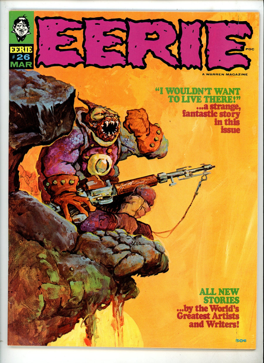 Eerie Magazine 26 VF+