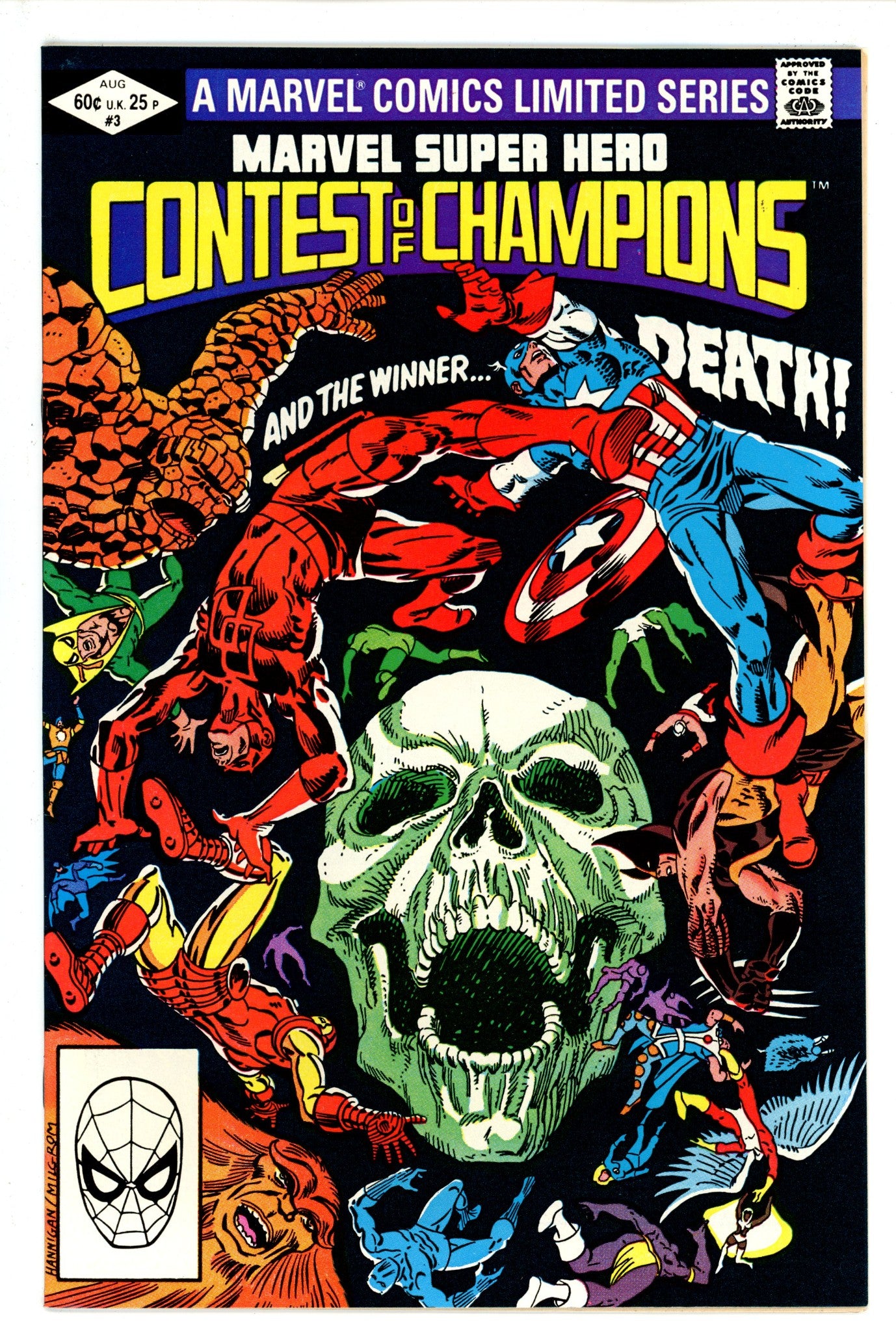 Marvel Super Hero Contest of Champions 3 VF/NM (1982)