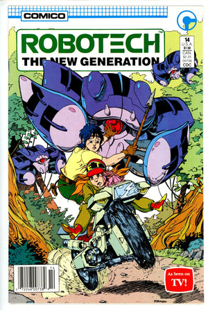 Robotech The New Generation  14 Newsstand