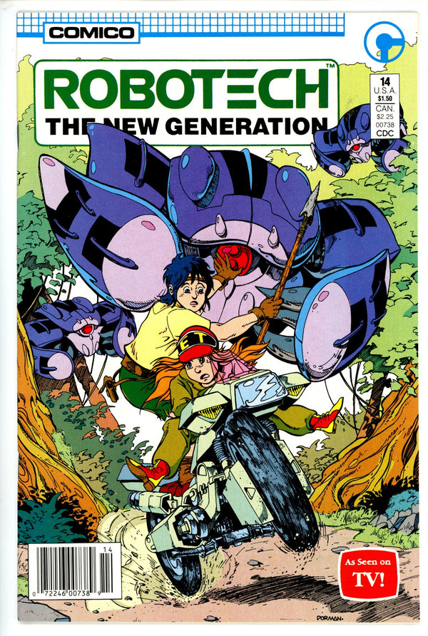 Robotech The New Generation  14 Newsstand