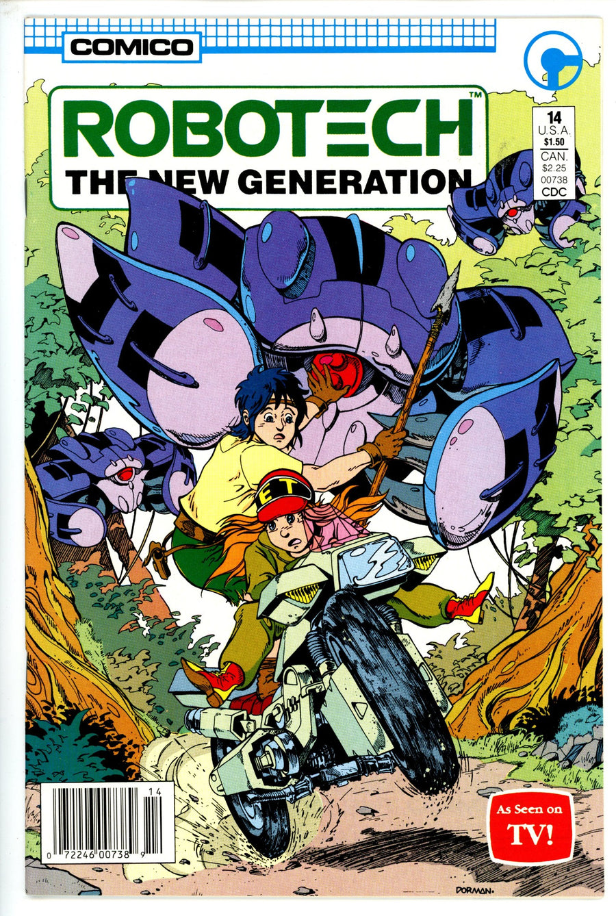 Robotech The New Generation  14 Newsstand