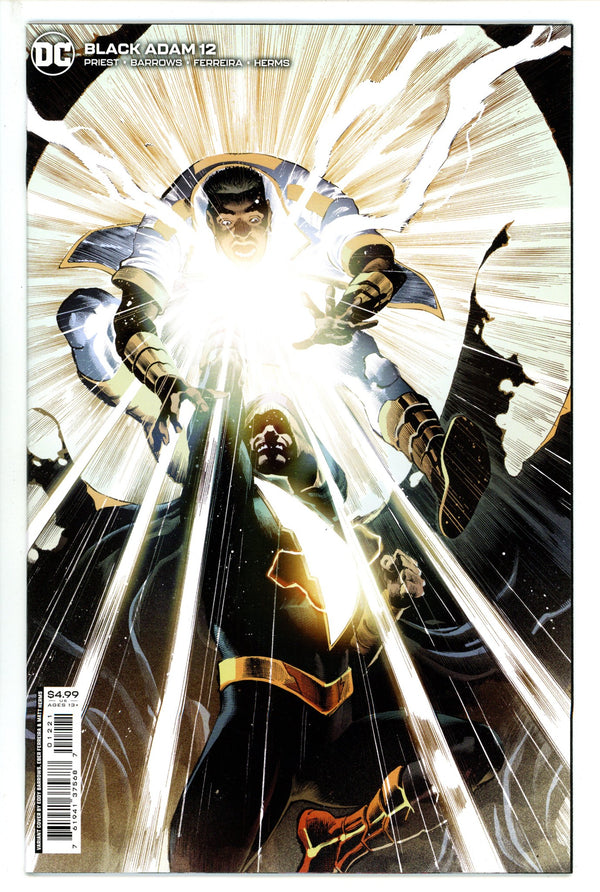 Black Adam Vol 1 12 Barrows Variant (2023)