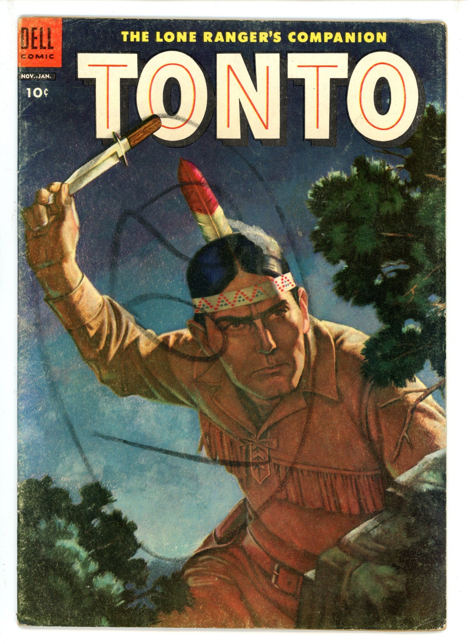 The Lone Ranger's Companion Tonto 17 VG+ (1955)