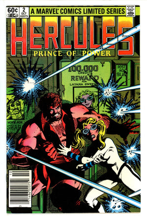 Hercules Vol 1 2 Newsstand (1982)
