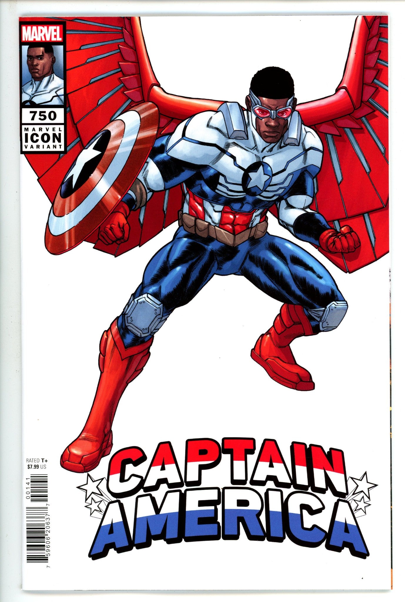 Captain America 750 Garron Marvel Icon Variant (2023)
