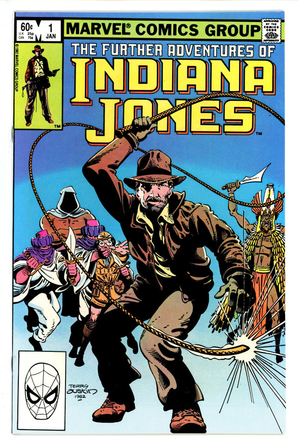 The Further Adventures of Indiana Jones 1 VF/NM (1982)