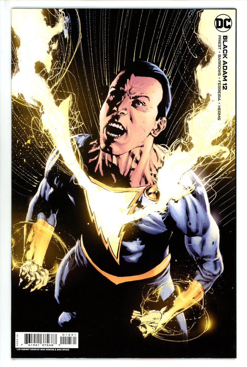 Black Adam 12 Perkins Incentive Variant NM+ (2023)