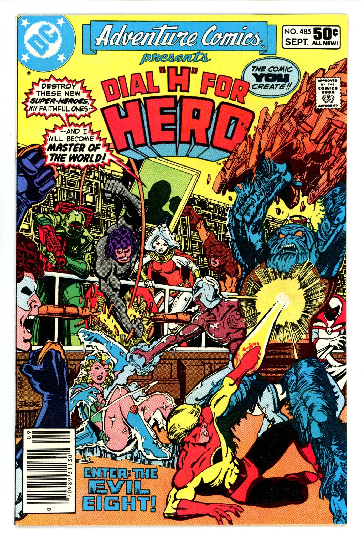 Adventure Comics Vol 1 485 Newsstand (1981)