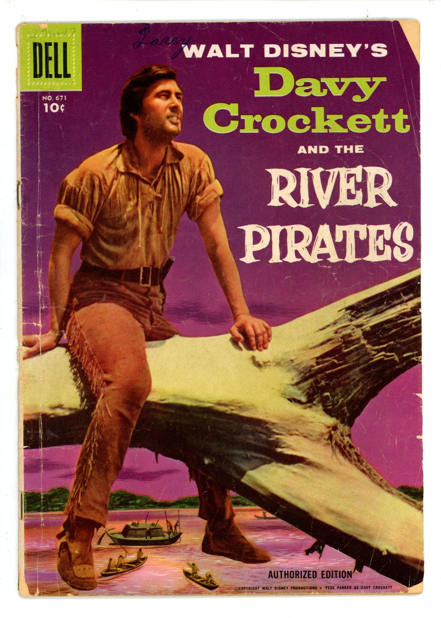 Four Color Vol 2 671 Davy Crockett FR