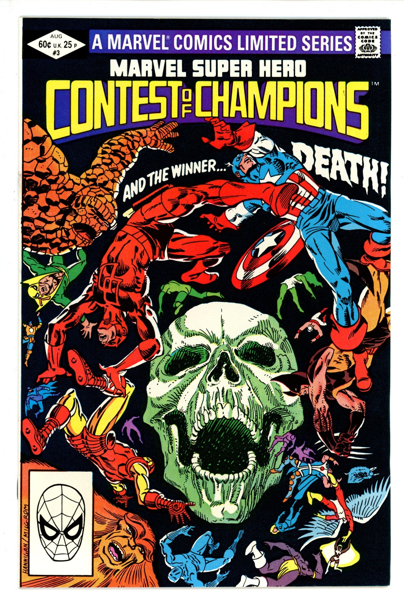 Marvel Super Hero Contest of Champions 3 NM- (1982)