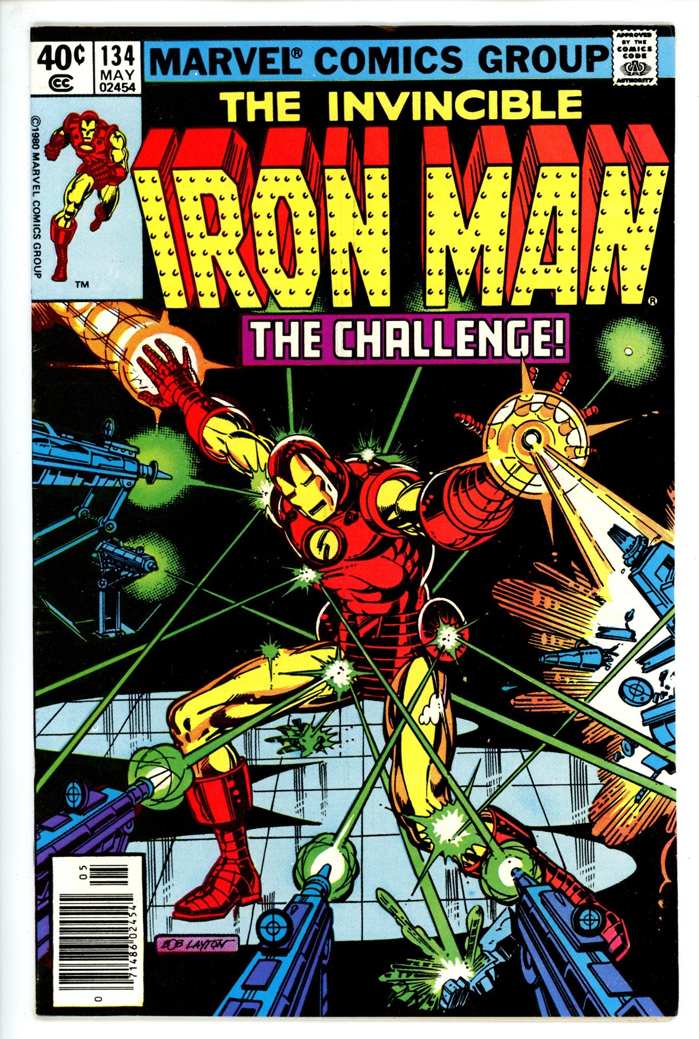 Iron Man Vol 1 134 Newsstand