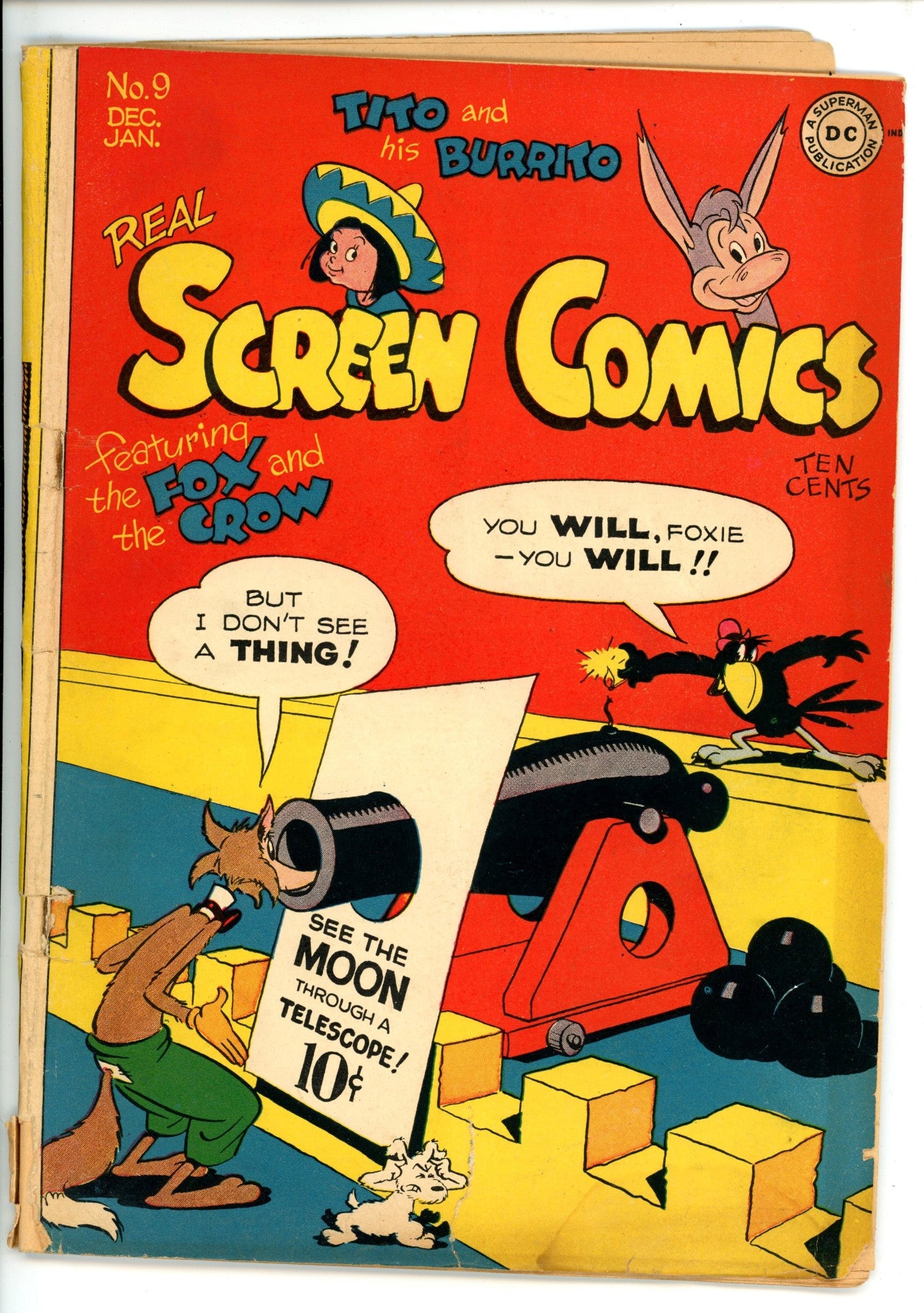 Real Screen Comics 9 FR/GD (1946)