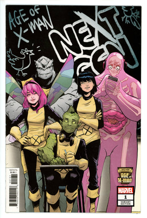 Age of X-Man: Nextgen 1 Garbett Variant