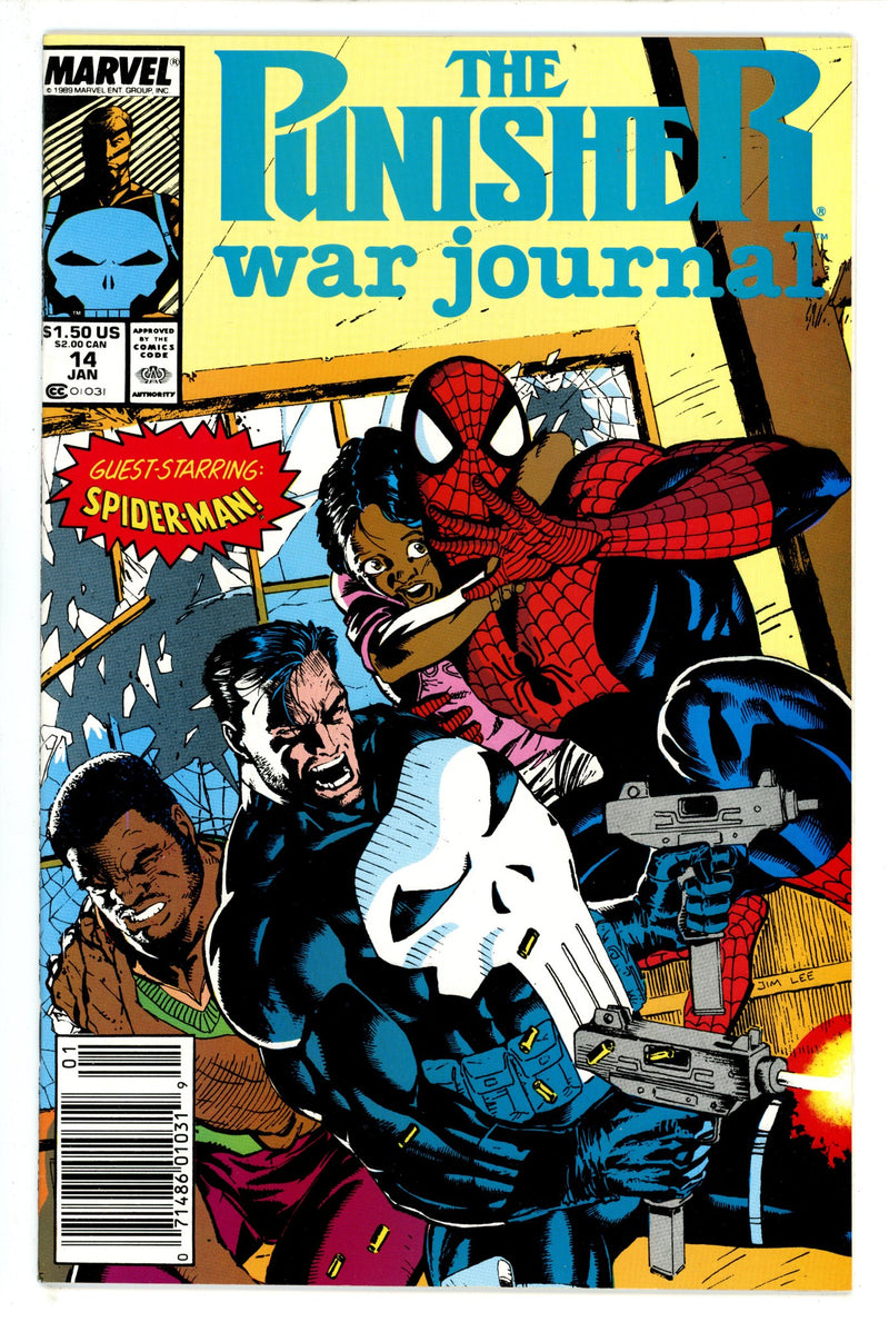 The Punisher War Journal Vol 1 14 Newsstand (1989)