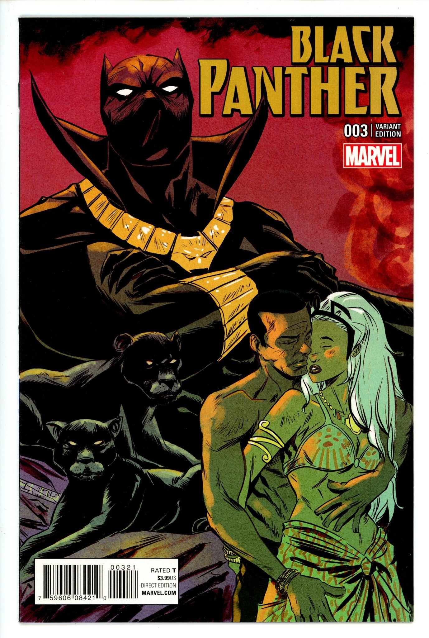 Black Panther Vol 6 3 Greene Variant