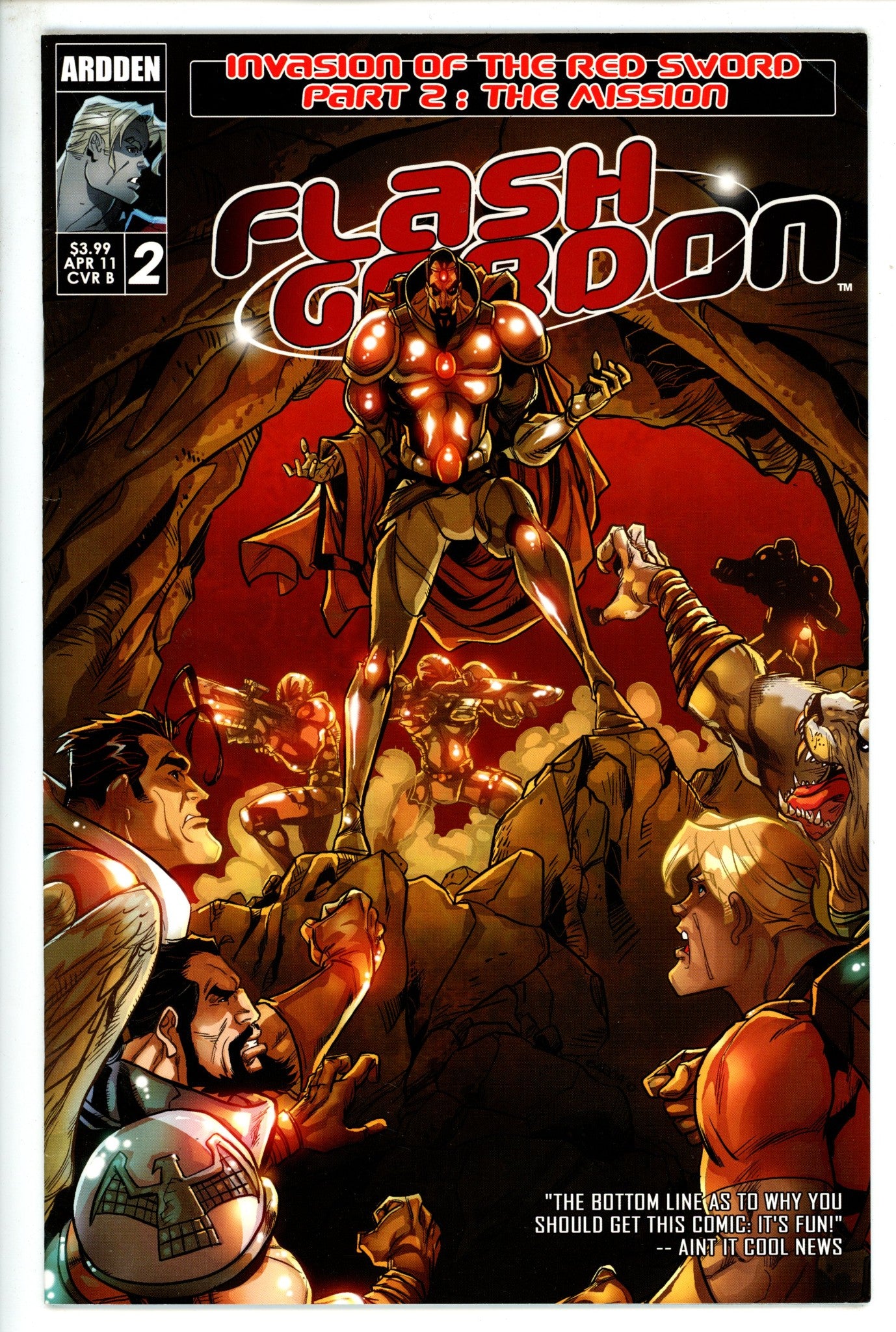 Flash Gordon: Invasion of the Red Sword 2 Variant (2011)