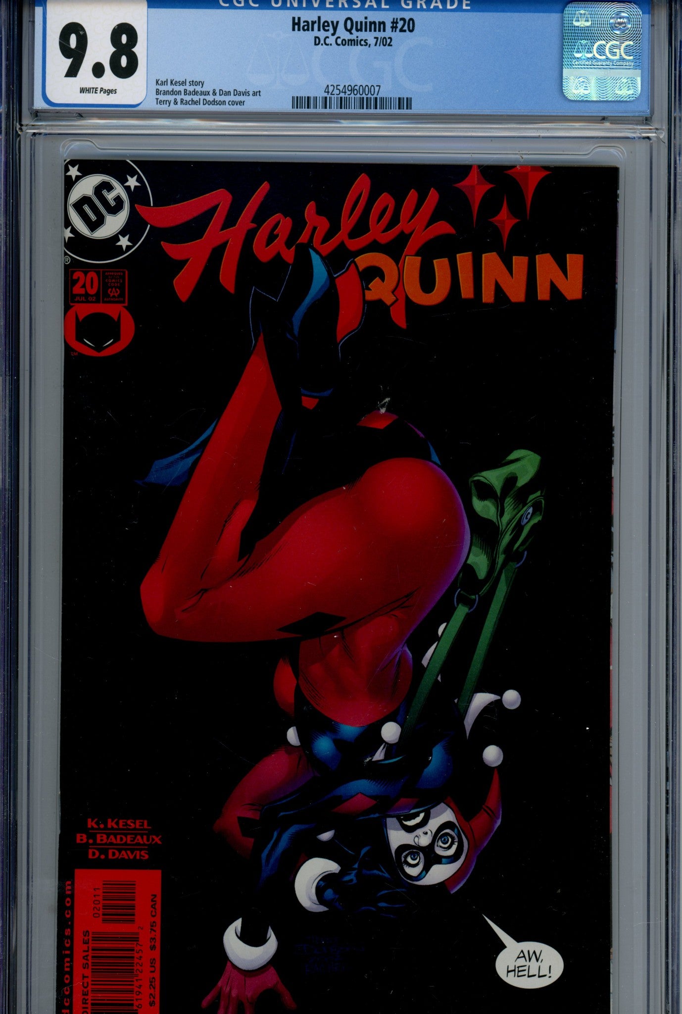Harley Quinn Vol 1 20 CGC 9.8 (2002)