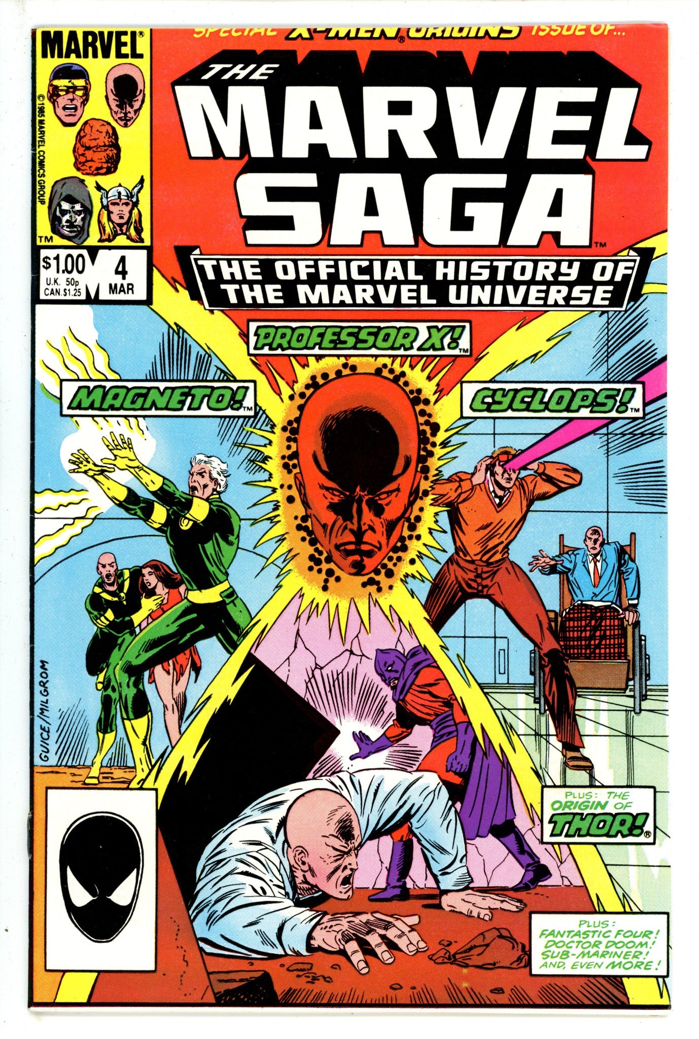The Marvel Saga the Official History of the Marvel Universe 4 (1985)