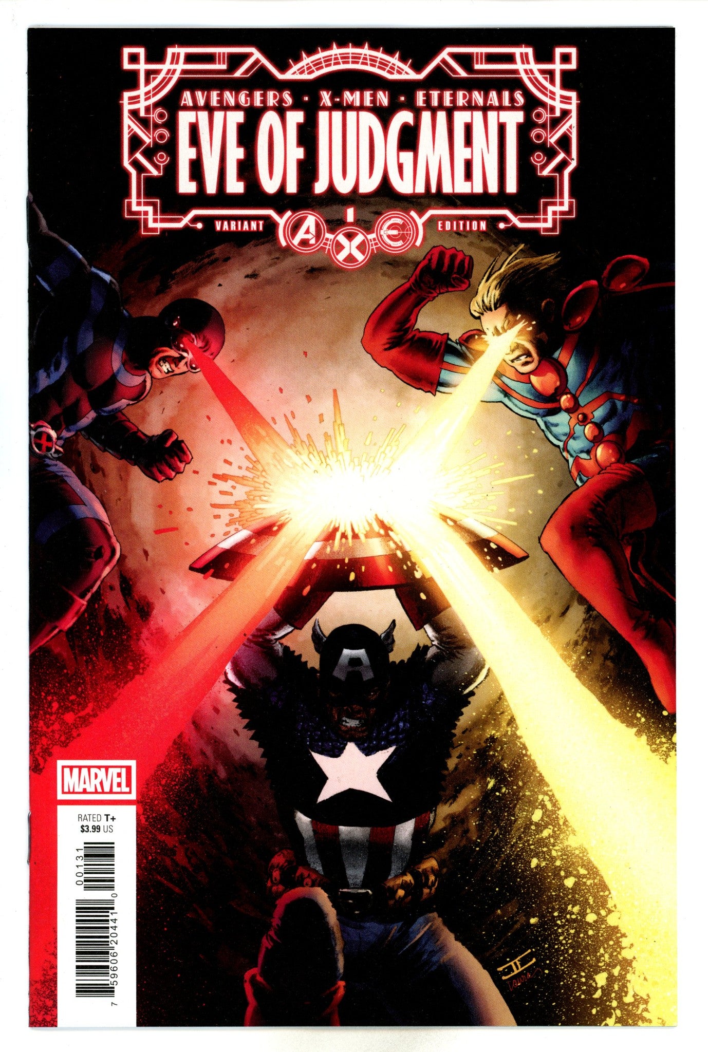 AXE Eve of Judgement 1 Cassaday Variant NM