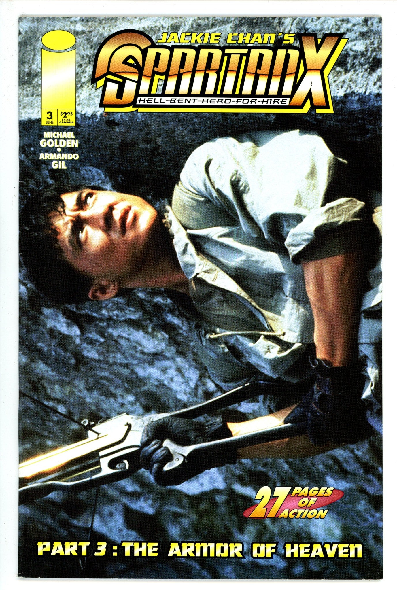 Jackie Chan's Spartan X: Hell-Bent-Hero-For-Hire 3 Photo Variant (1998)
