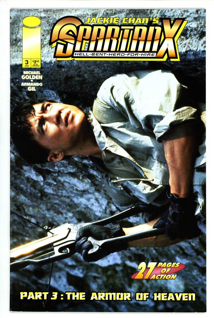 Jackie Chan's Spartan X: Hell-Bent-Hero-For-Hire 3 Photo Variant (1998)