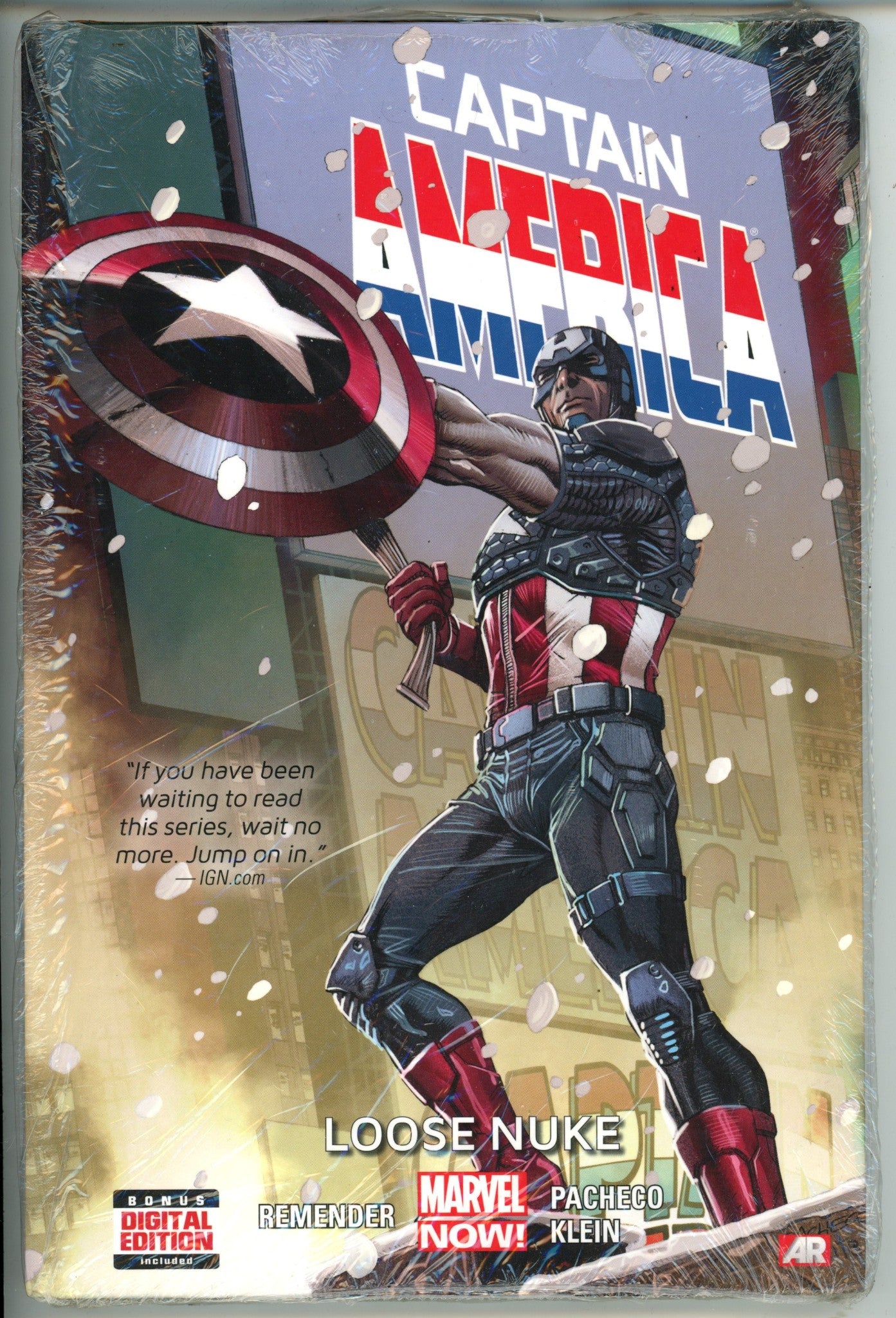 Captain America Vol 3 Loose Nuke HC Sealed