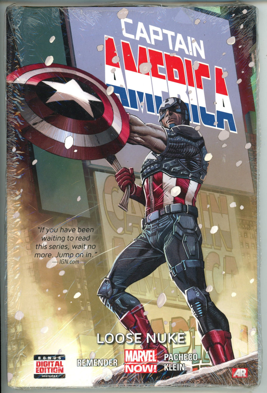 Captain America Vol 3 Loose Nuke HC Sealed