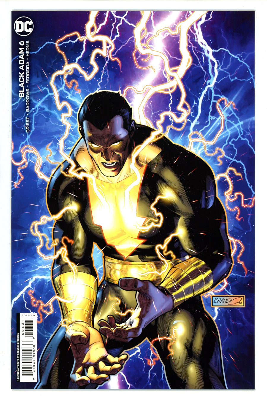 Black Adam 6 Peterson Variant NM+