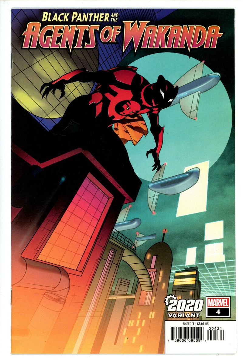 Black Panther and the Agents of Wakanda 4 Ferry Variant