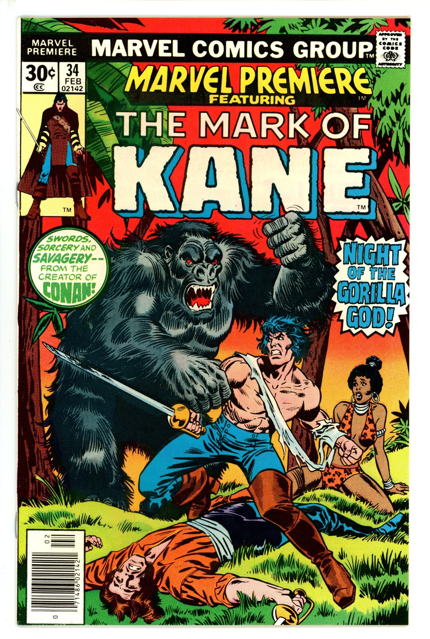 Marvel Premiere 34 NM (1977)