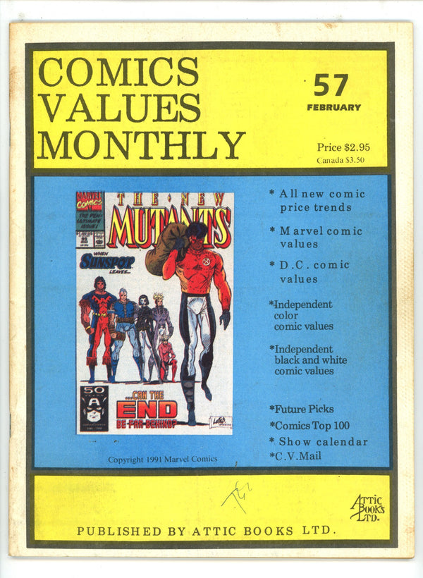 Comics Values Monthly 57 (1991)