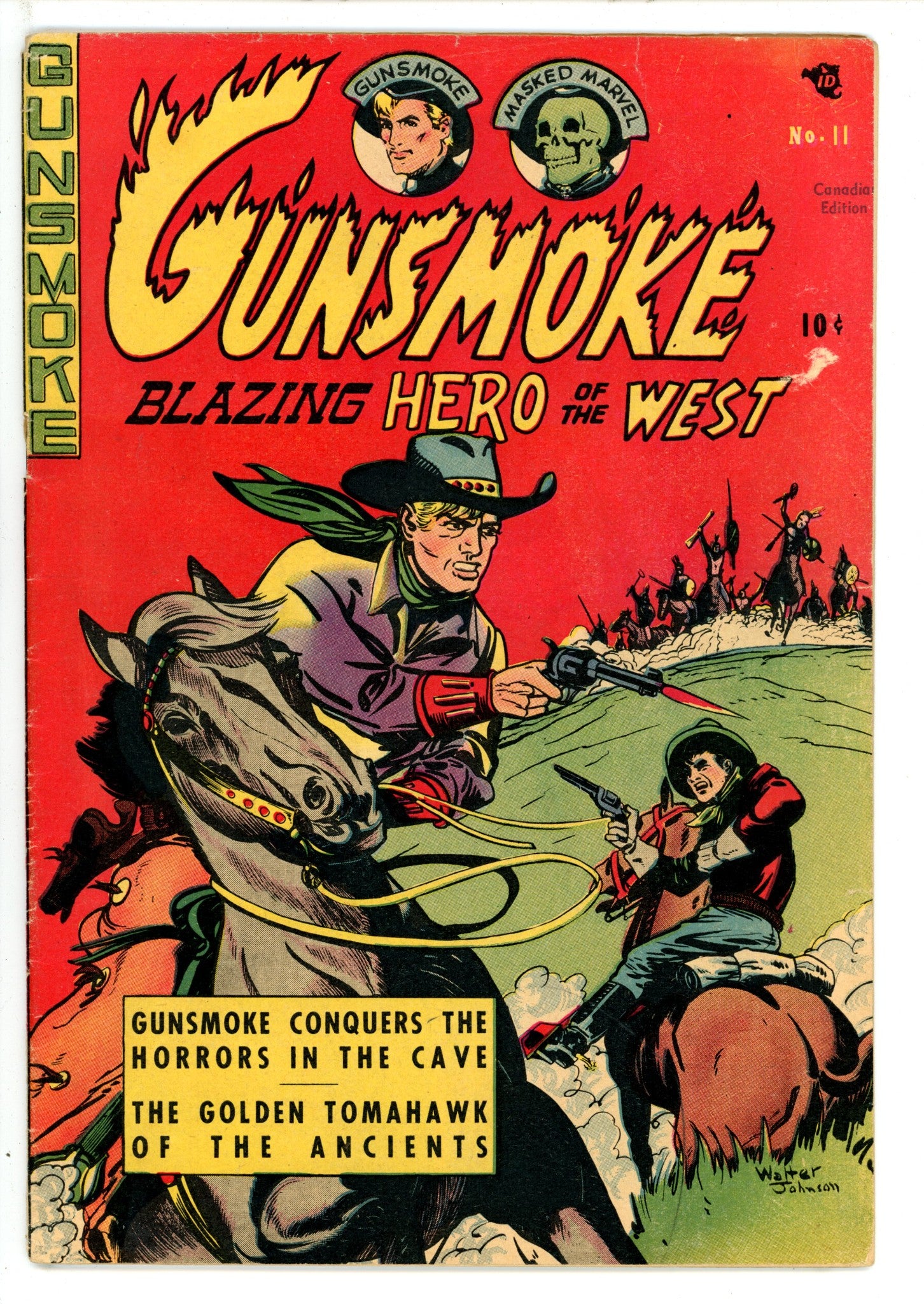 Gunsmoke 11 Canadian Price Variant VG (1951)