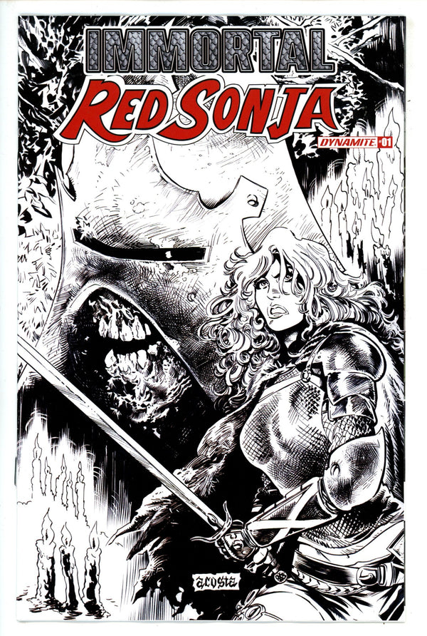 Immortal Red Sonja 1 Acosta Variant